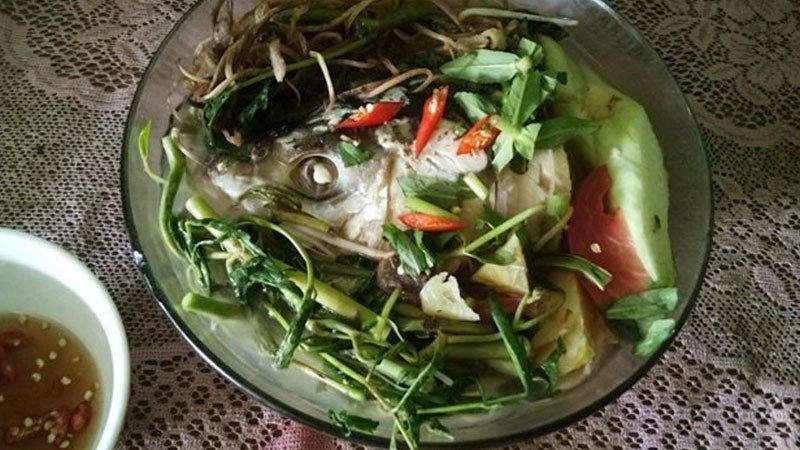 Cá trôi kho riềng