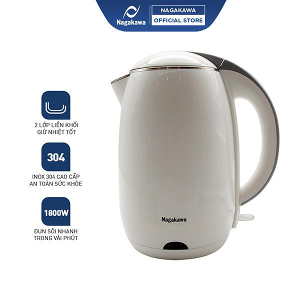 Ấm Đun Siêu Tốc Nagakawa NAG0314
