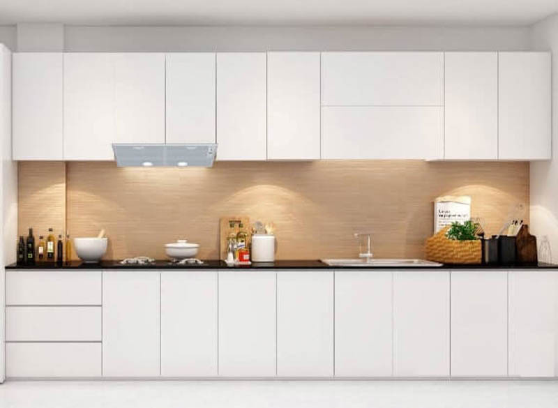 Bảng điều khiển hiện đại của máy hút mùi Bosch DHL755BL