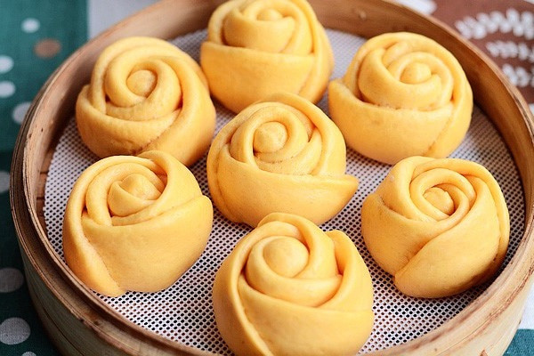 Bánh bao chay không dùng bột nở