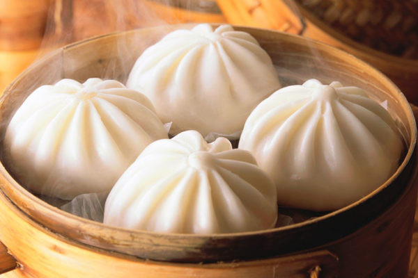 Bánh bao chay không nhân đơn giản