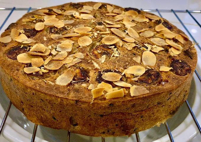 Bánh chuối nướng cốt dừa với yến mạch