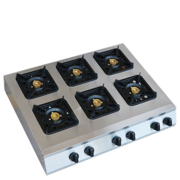 Bếp công nghiệp sáu lò