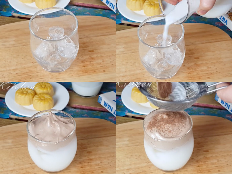 Biến tấu trào lưu Dalgona cà phê với Dalgona Milo thơm béo