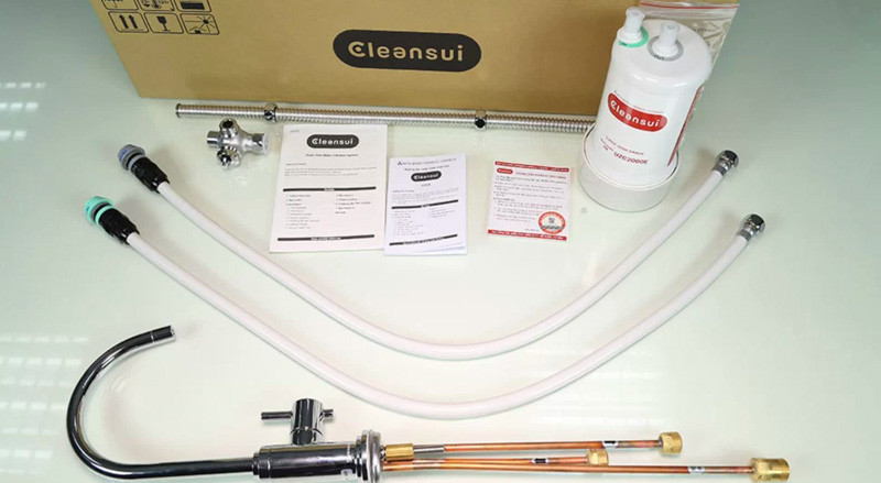 Bộ sản phẩm Cleansui A101E kèm phụ kiện