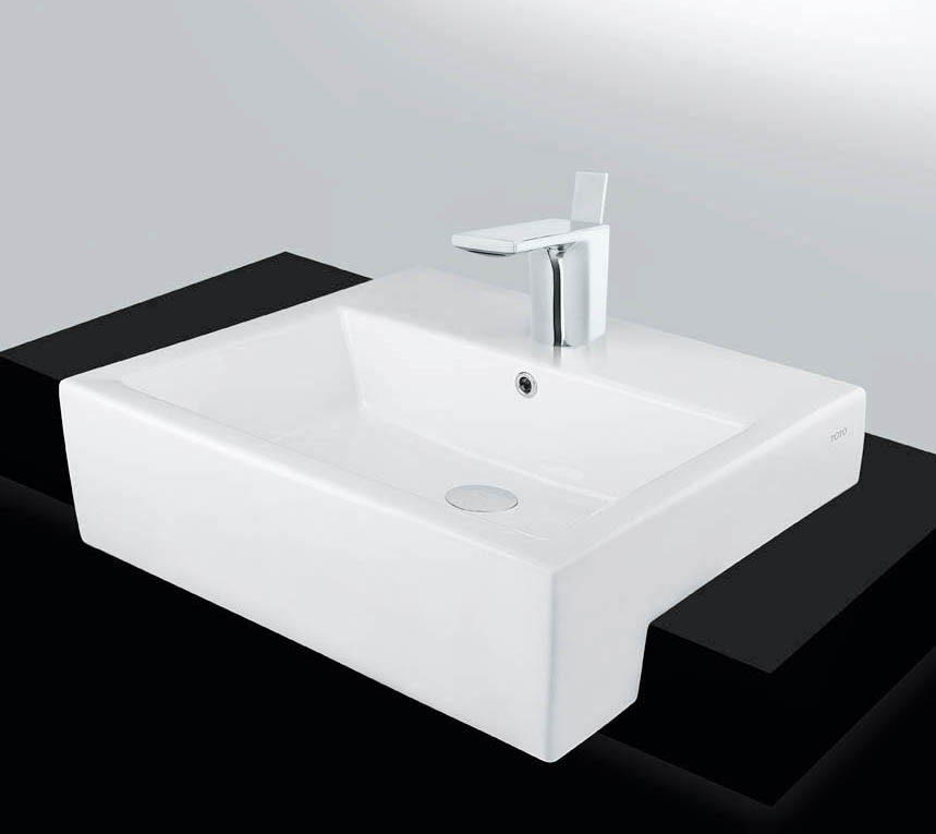 Chọn mẫu chậu rửa mặt phù hợp với vòi để thuận tiện sử dụng