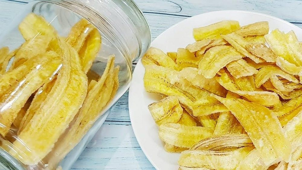 Cách làm bánh chuối xanh chiên giòn tại nhà