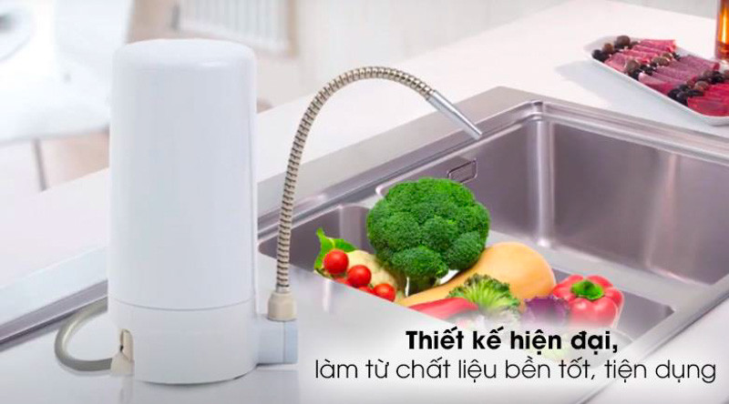 Cleansui ET101 có vẻ ngoài cao cấp, hiện đại