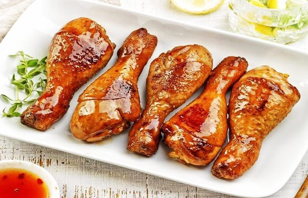 Gà nướng bằng lò nướng