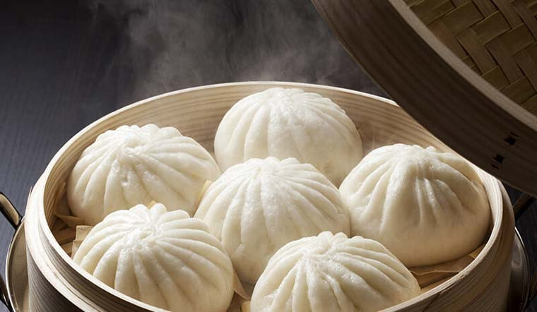 Hấp bánh bao trong khoảng 15 phút