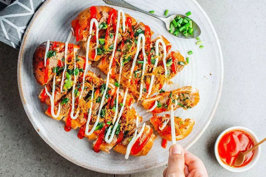 Hoàn thiện bánh mì nướng