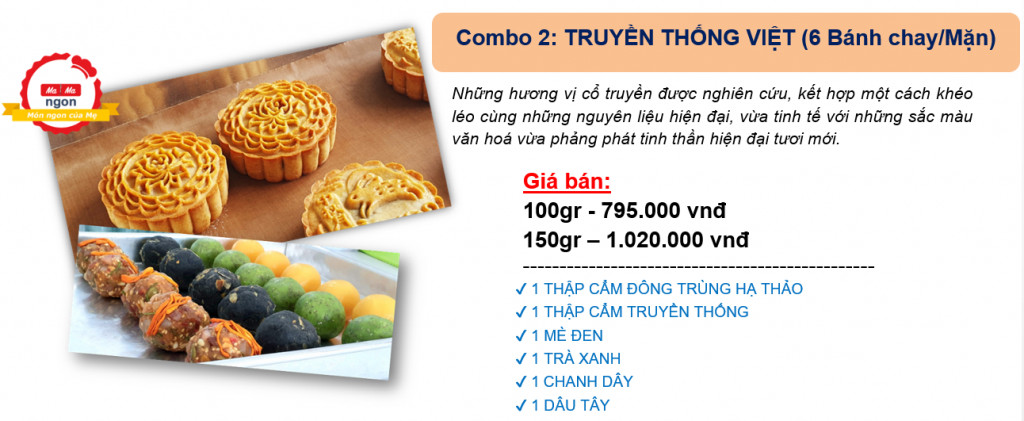 Hộp quà bánh trung thu Mama Ngon