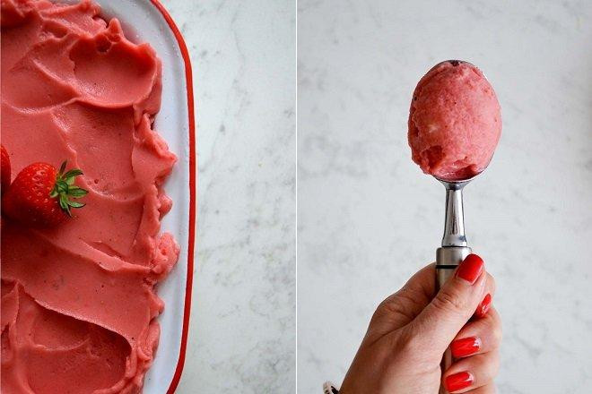 Kem dứa chuối sau khi hoàn thành