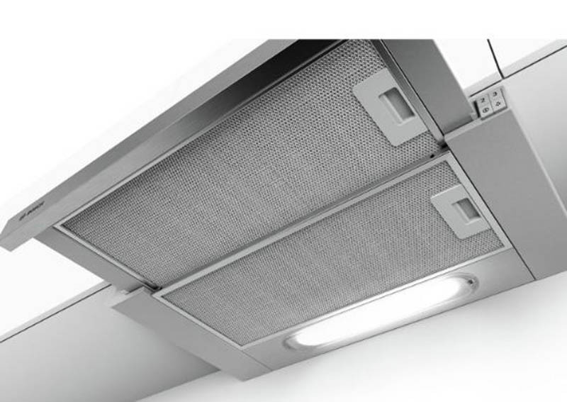 Máy hút mùi Bosch DFT93AC50 có thiết kế tinh tế, tạo sự bền bỉ