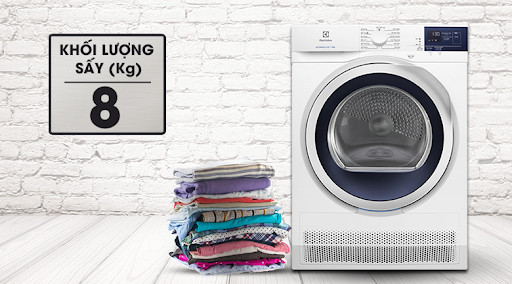 Máy sấy ngưng tụ Electrolux EDC804CEWA