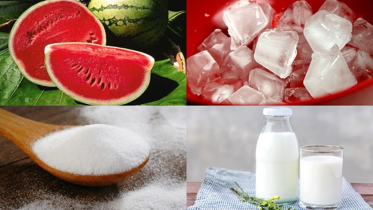 Sinh tố dưa hấu mix theo 3 cách này cực tươi mát, hấp dẫn mà lại đơn giản