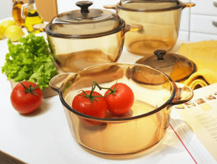 Nồi thủy tinh không thể dùng trên bếp từ