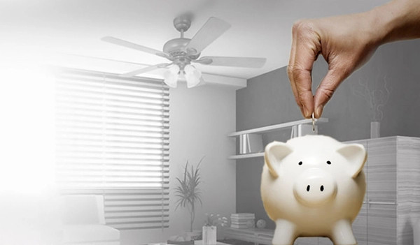 Quạt trần hiện đại tối ưu chi phí