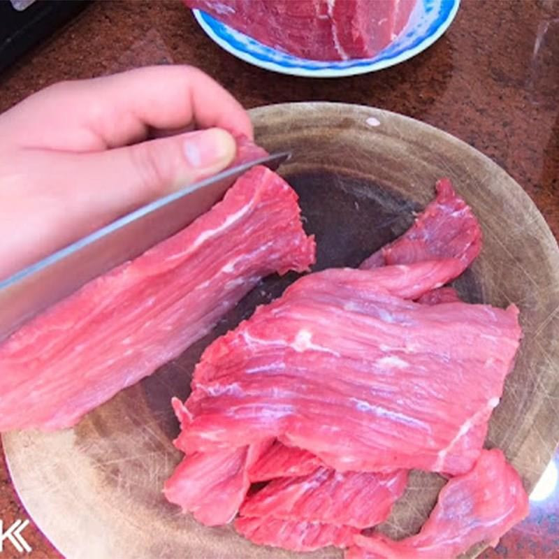 Sơ chế thịt bò