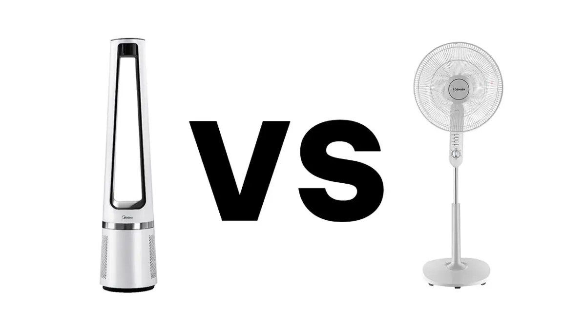 Sự khác biệt giữa quạt không cánh và quạt thông thường