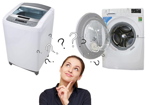 Việc lựa chọn giữa mua máy giặt cửa ngang và máy giặt cửa đứng phụ thuộc vào nhu cầu của mỗi người
