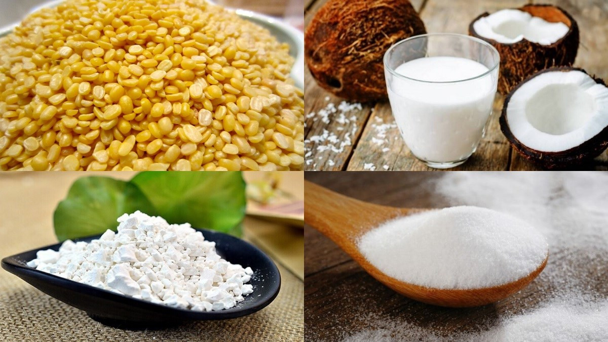 2 Cách nấu chè hoa cau với bột sắn dây (chè táo xọn) ngon sánh đặc hấp dẫn