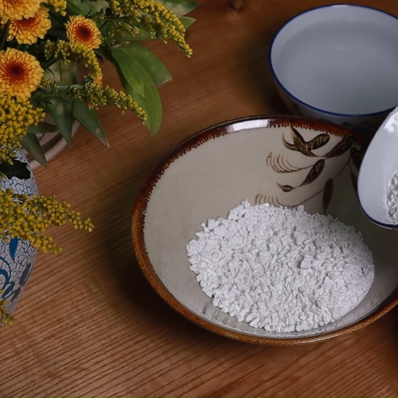 2 Cách nấu chè hoa cau với bột sắn dây (chè táo xọn) ngon sánh đặc hấp dẫn