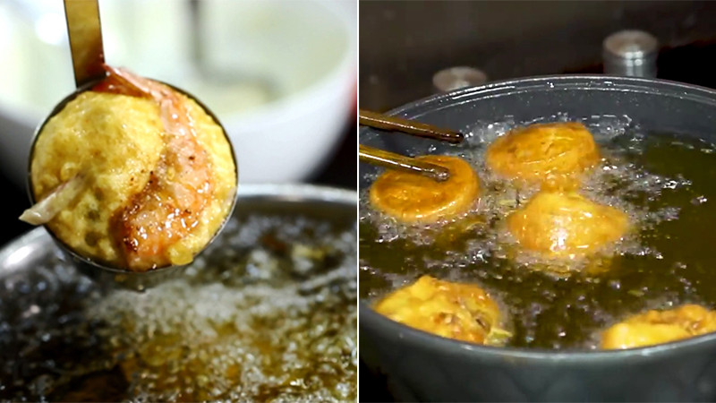 Bí quyết làm bánh cống Sóc Trăng thơm ngon, chua cay, giòn rụm như đặc sản đường phố