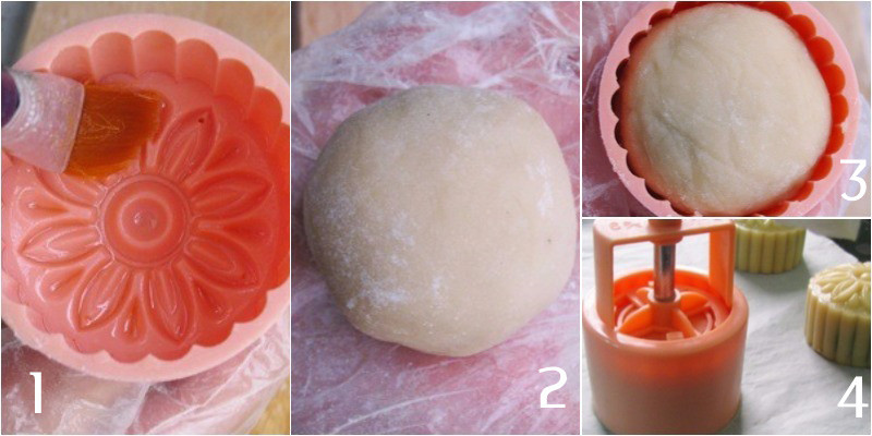 Bí quyết nặn bột bánh Trung thu đẹp, không bị méo và chảy chân