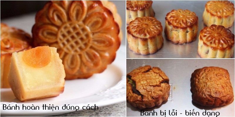 Bí quyết nặn bột bánh Trung thu đẹp, không bị méo và chảy chân