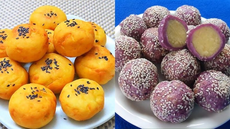 Bỏ túi ngay công thức chế biến 16 món ăn vặt từ khoai lang ngon mê ly