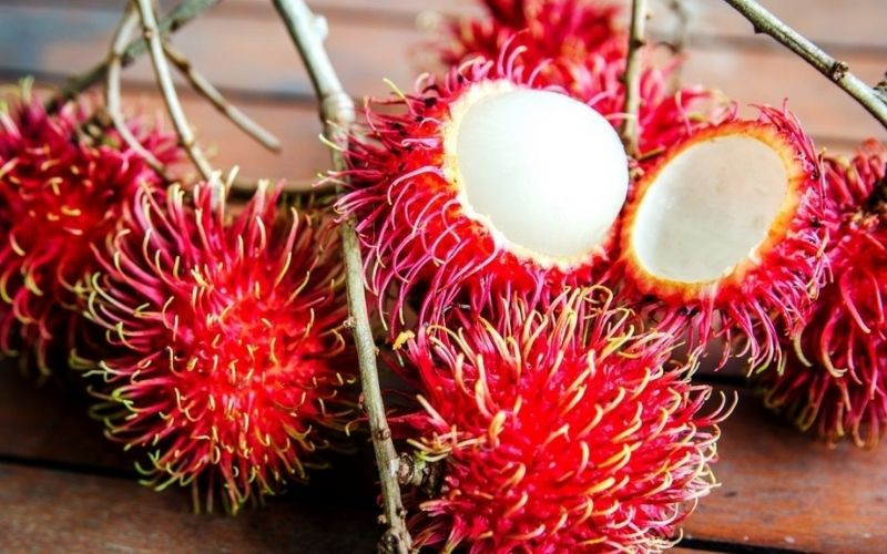 Chôm chôm: Lợi ích sức khỏe, công thức chế biến và các loại chôm chôm khác nhau