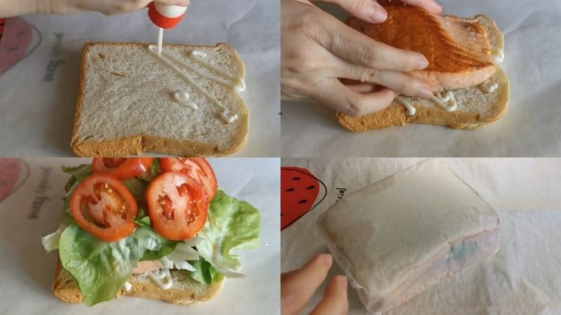 Thưởng thức cách làm sandwich cá hồi độc lạ, ngon miệng