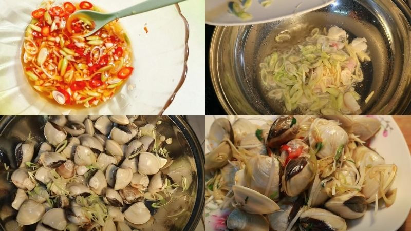 Trổ tài làm ngao xào sả ớt thơm ngon lai rai cùng hội bạn thì hết ý